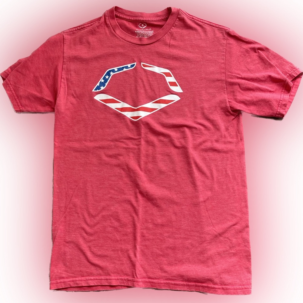 Men’s Evo Shield Shirt, size Small (red)
